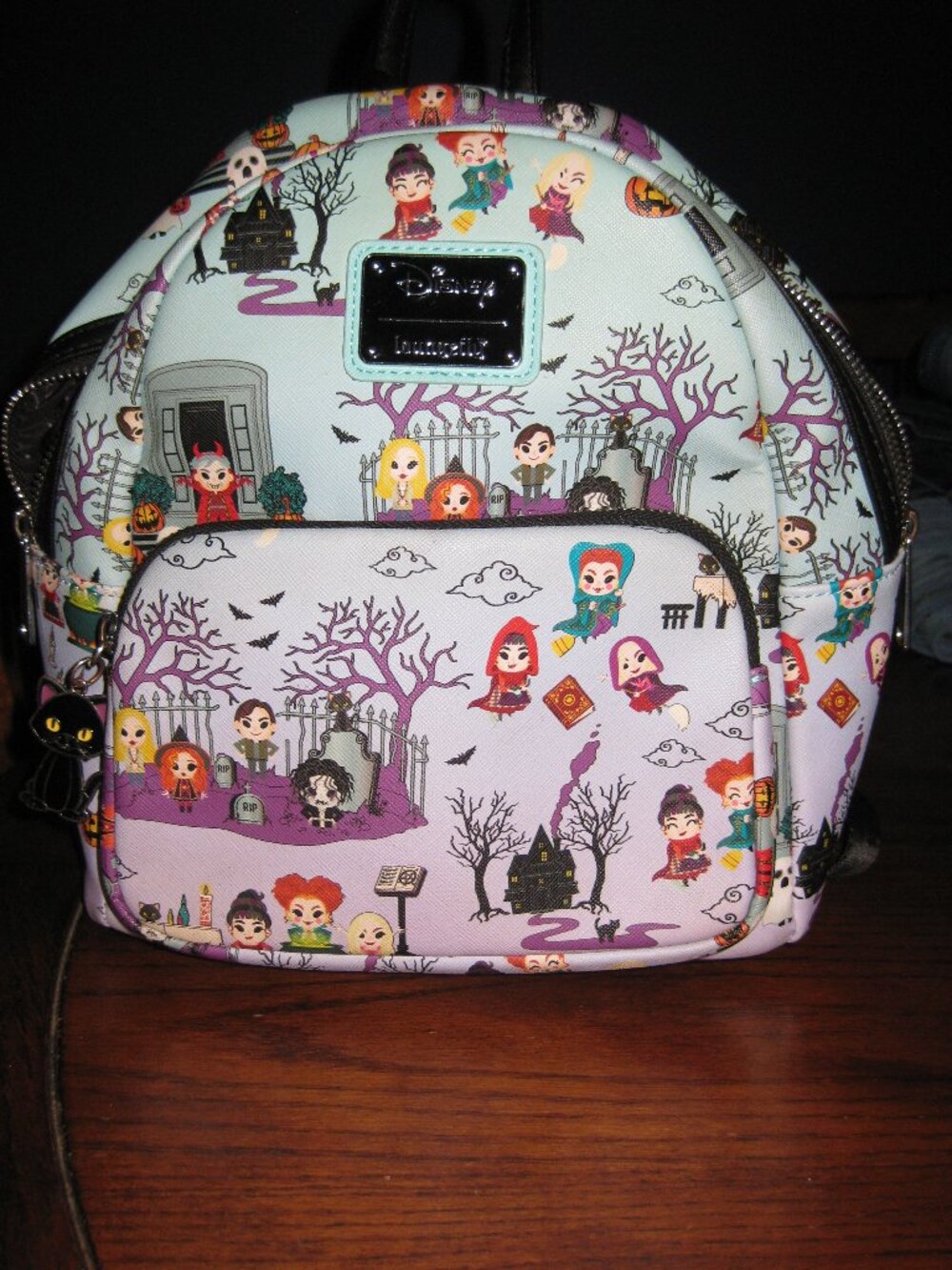 Disney Loungefly Hocus Pocus Backpack In Excellent Condition